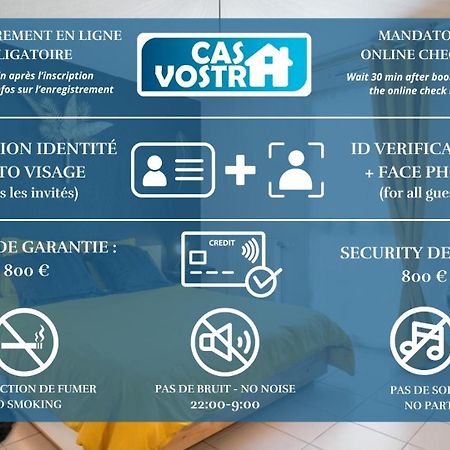 Pure Gold - Casa Vostra - Caution 800 Eur & Id Requises - Annemasse Proche Chateau Rouge 外观 照片